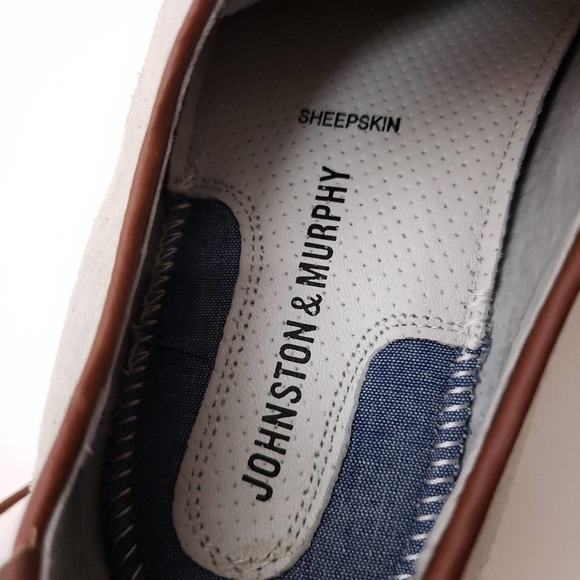 Johnson & Murphy Sheep Skin Shoes Size 8.5 - Picture 7 of 8